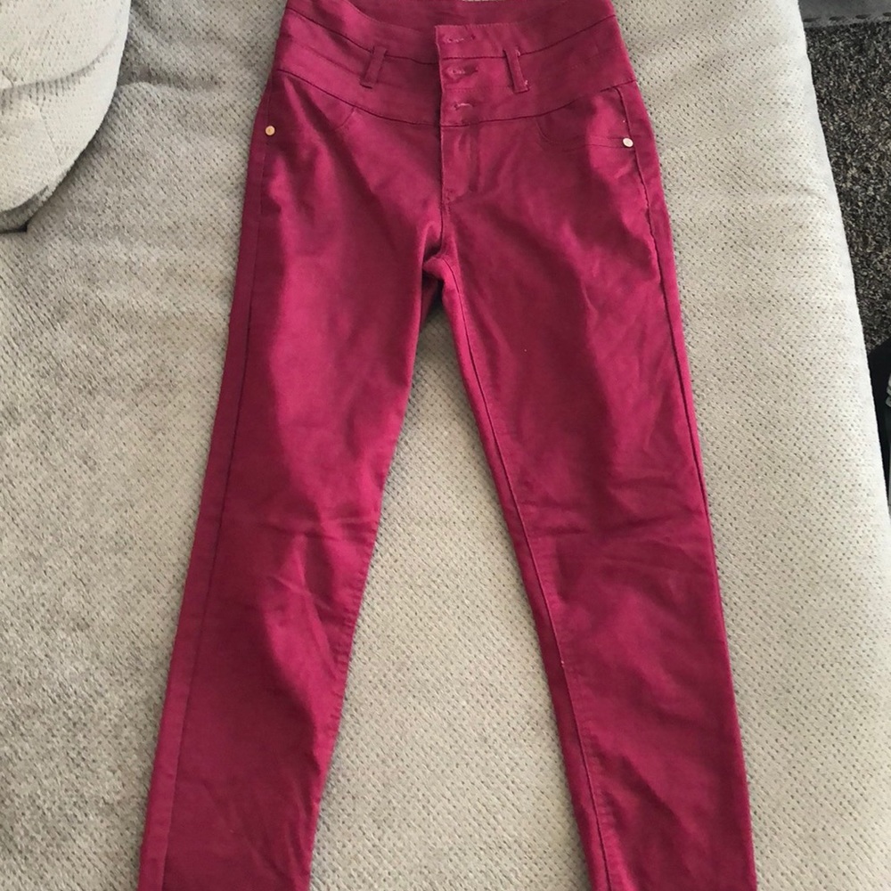 High waisted pants